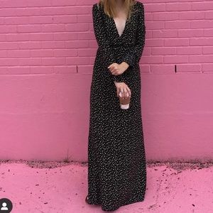 STAR PRINT MAXI DRESS